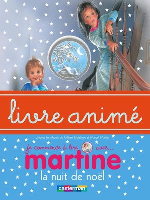 cover image of Martine, la nuit de Noël--Livre animé